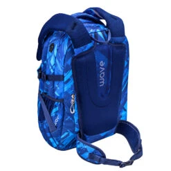 Wave Rucksack Infinity "Deep Ocean" In Blau H 43 Cm B 31 Cm T 22 Cm -Kinderprodukte wave rucksack infinity deep ocean in blau h 43 cm b 31 cm t 22 cm 7