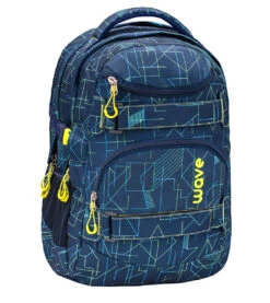 Wave Rucksack "Infinity Electrify" In Blau H 43 Cm B 31 Cm T 22 Cm
