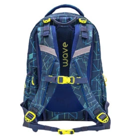 Wave Rucksack "Infinity Electrify" In Blau H 43 Cm B 31 Cm T 22 Cm -Kinderprodukte wave rucksack infinity electrify in blau h 43 cm b 31 cm t 22 cm 3