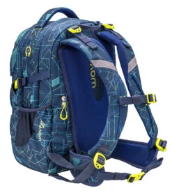 Wave Rucksack "Infinity Electrify" In Blau H 43 Cm B 31 Cm T 22 Cm -Kinderprodukte wave rucksack infinity electrify in blau h 43 cm b 31 cm t 22 cm 6