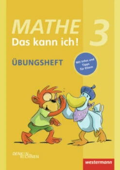 Mathe - Das Kann Ich! Klasse 3, Übungsheft In Bunt