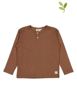 Wheat Longsleeve "Morris" In Hellbraun