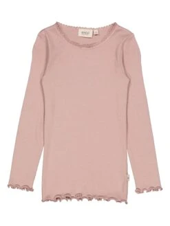 Wheat Longsleeve "RIb" In Altrosa