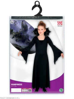 WIDMANN 2tlg. Kostüm "VAMPIRIN" In Schwarz -Kinderprodukte widmann 2tlg kostum vampirin in schwarz 2