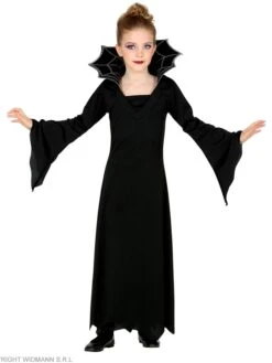 WIDMANN 2tlg. Kostüm "VAMPIRIN" In Schwarz