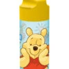 Trinkhalmflasche "Winnie The Pooh" In Transparent/ Gelb - 430 Ml -Kinderprodukte winnie puuh trinkhalmflasche winnie the pooh in transparent gelb 430 ml