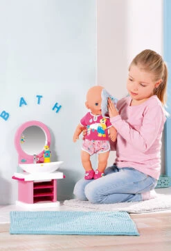 BABY Born® Bad Zahnpflege-Set Mit Waschtisch -Kinderprodukte zapf baby born r bad zahnpflege set mit waschtisch 4
