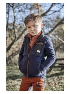 ZigZag Fleecejacke "Dundo" In Dunkelblau -Kinderprodukte zigzag fleecejacke dundo in dunkelblau 3